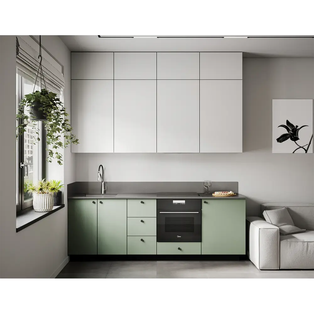 Фото 5 Фасад выдвижного ящика София 79.7x12.5 см KONSENSA ЛДСП цвет белый