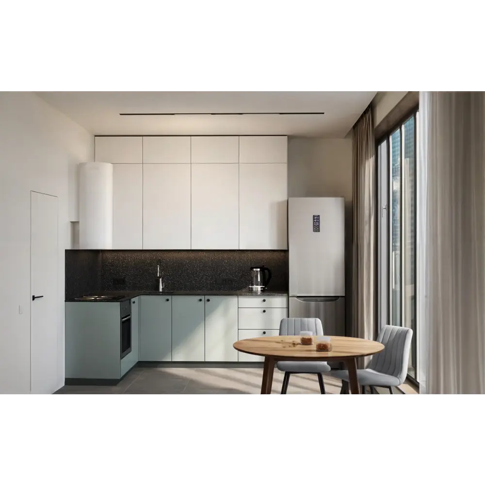 Фото 3 Фасад кухонного шкафа София 4x76.5 см KONSENSA ЛДСП цвет белый Фото 3 Фасад кухонного шкафа София 4x76.5 см KONSENSA ЛДСП цвет белый