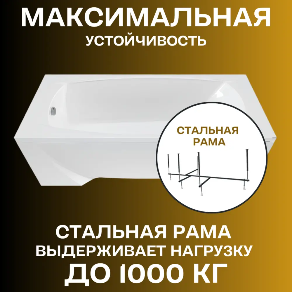 Фото 5 Прямоугольная ванна 1marka PRAGMATIKA 01пр17375кп_nvsb акрил 173x75см Фото 5 Прямоугольная ванна 1marka PRAGMATIKA 01пр17375кп_nvsb акрил 173x75см