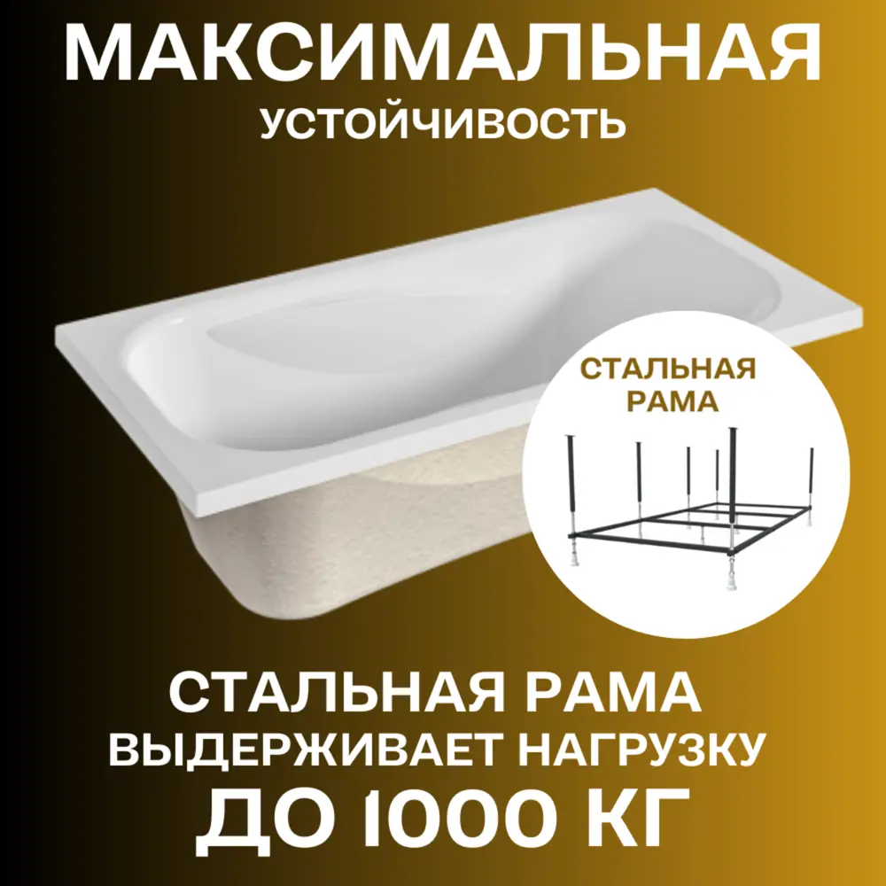 Фото 8 Прямоугольная ванна 1marka CLASSIC 01кл1470Акс2+_nvsb акрил 140x70см Фото 8 Прямоугольная ванна 1marka CLASSIC 01кл1470Акс2+_nvsb акрил 140x70см