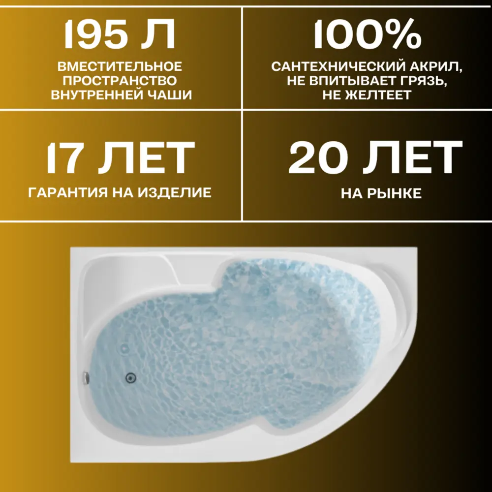 Фото 5 Ванна 1marka 01ди1590лкп_nvsb акрил 150x90см Фото 5 Ванна 1marka 01ди1590лкп_nvsb акрил 150x90см
