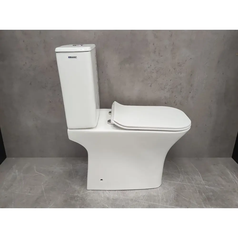 Фото 6 Унитаз-компакт Bloomix Elegant 2015 безободковый Фото 6 Унитаз-компакт Bloomix Elegant 2015 безободковый
