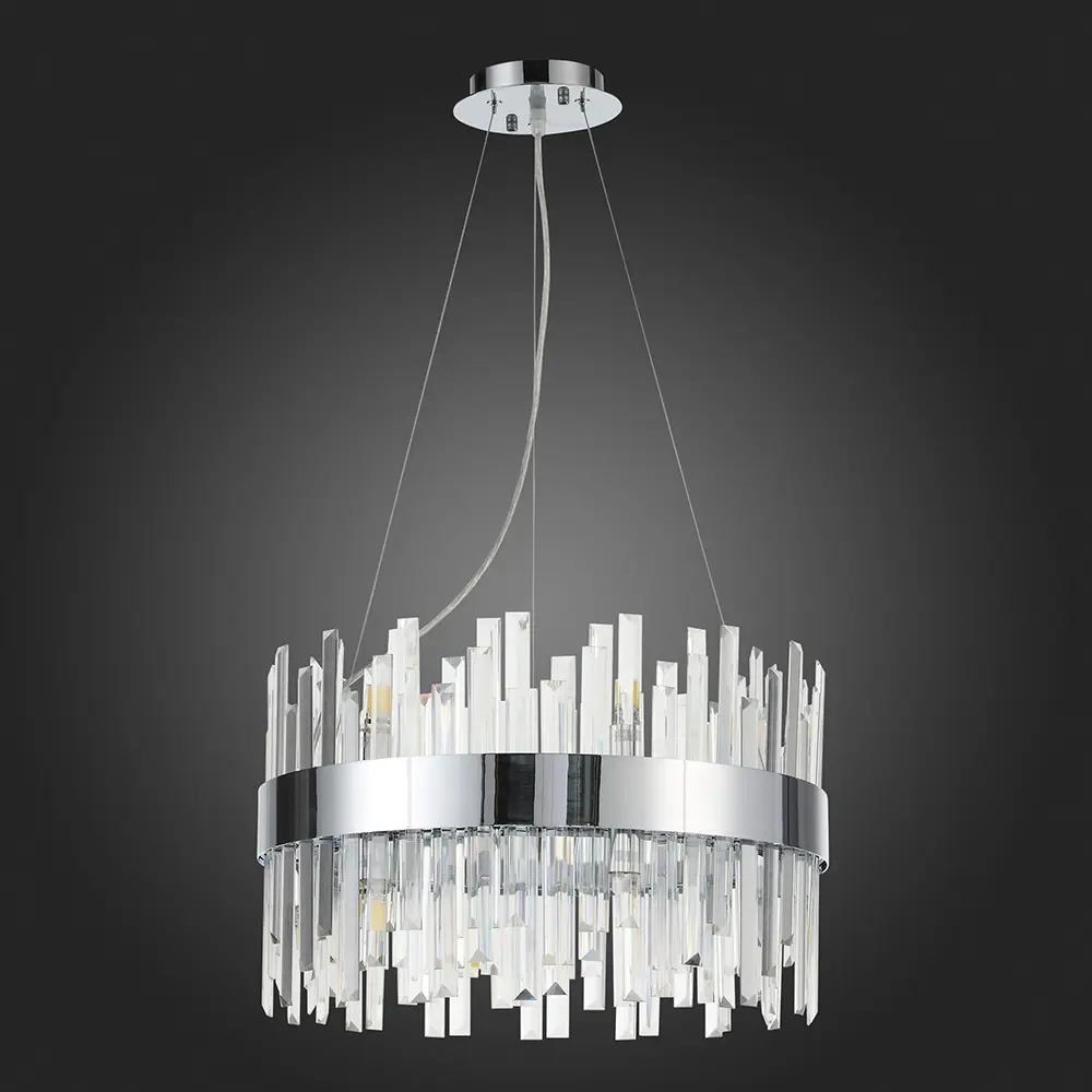 Фото 4 Люстра подвесная ST LUCE BAFO SL1160.103.12, 12 ламп, цвет серый Фото 4 Люстра подвесная ST LUCE BAFO SL1160.103.12, 12 ламп, цвет серый