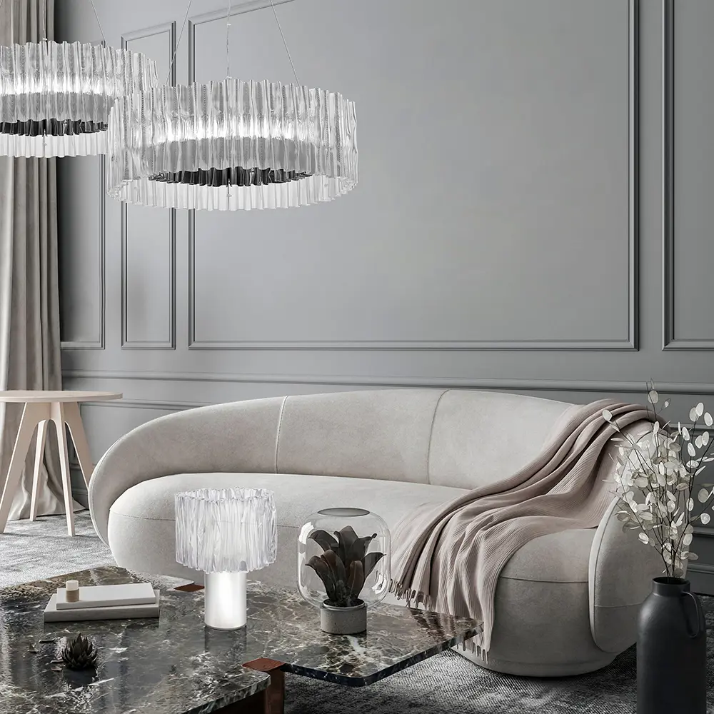 Фото 6 Светильник подвесной светодиодный ST Luce Nazare Sl6012.203.01 25 м² теплый белый (желтый) свет цвет золотистый Фото 6 Светильник подвесной светодиодный ST Luce Nazare Sl6012.203.01 25 м² теплый белый (желтый) свет цвет золотистый