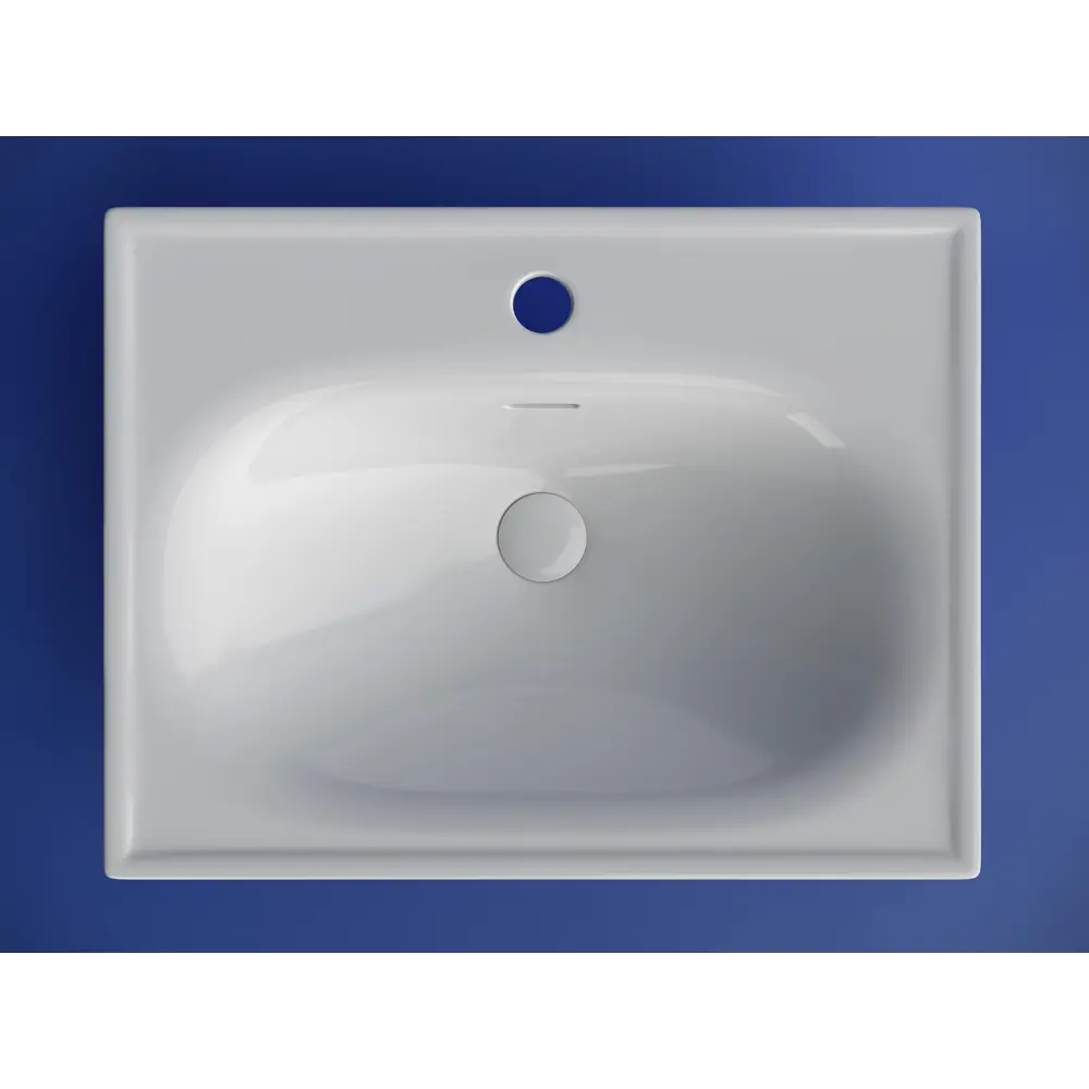 Фото 4 Раковина накладная Ceramicanova sabo Sabo 60см цвет белый Фото 4 Раковина накладная Ceramicanova sabo Sabo 60см цвет белый