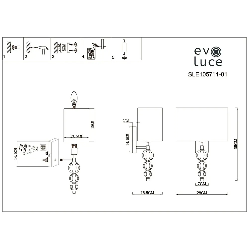 Фото 8 Настенный светильник EVOLUCE SLE105711-01 цвет золото Фото 8 Настенный светильник EVOLUCE SLE105711-01 цвет золото