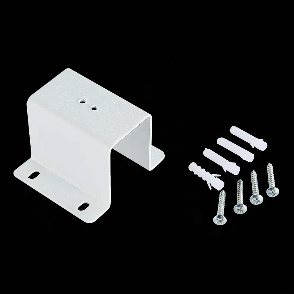 Фото 2 Коннектор St Luce St015.522.16 прямой жесткий для соединения трековых шинопроводов однофазный цвет белый