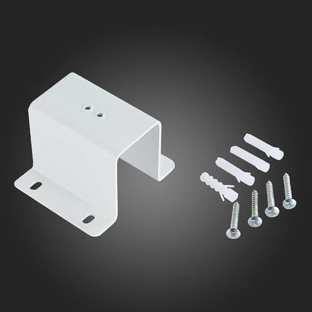 Фото 3 Коннектор St Luce St015.522.16 прямой жесткий для соединения трековых шинопроводов однофазный цвет белый