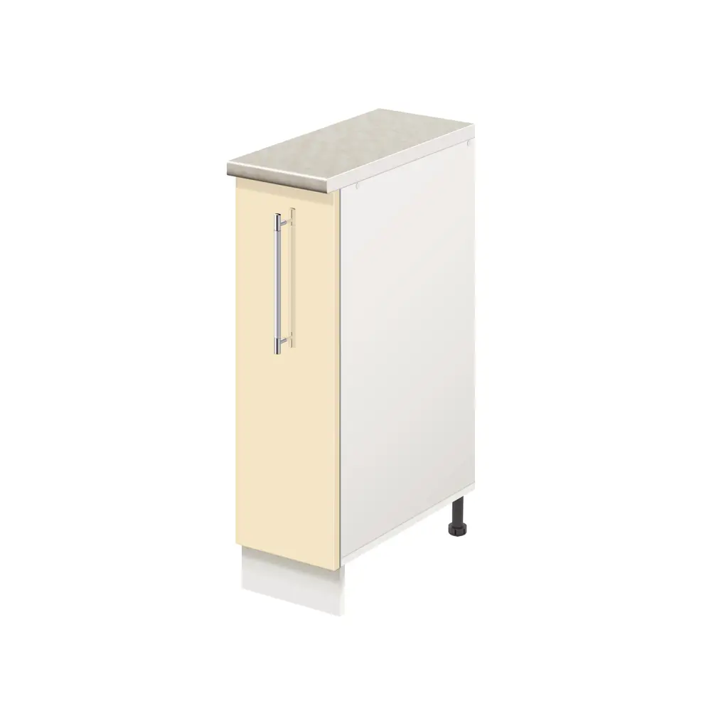Фото Напольный шкаф MODERN ALTO Лидер 20 x 85 x 60 см МДФ цвет ванильный