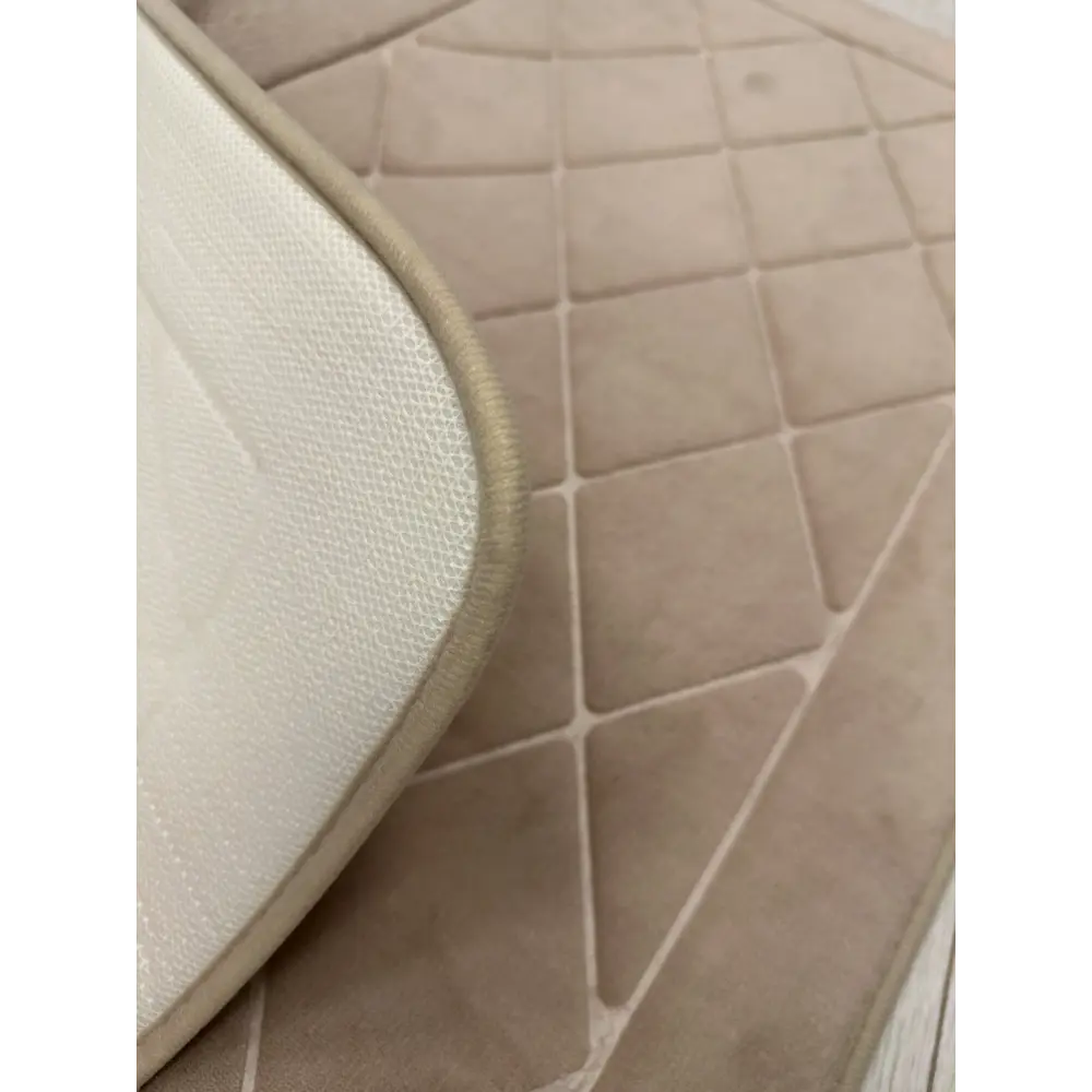 Фото 2 Коврик для ванной комнаты DASCH GMBH 14728 80x50см цвет бежевый Фото 2 Коврик для ванной комнаты DASCH GMBH 14728 80x50см цвет бежевый