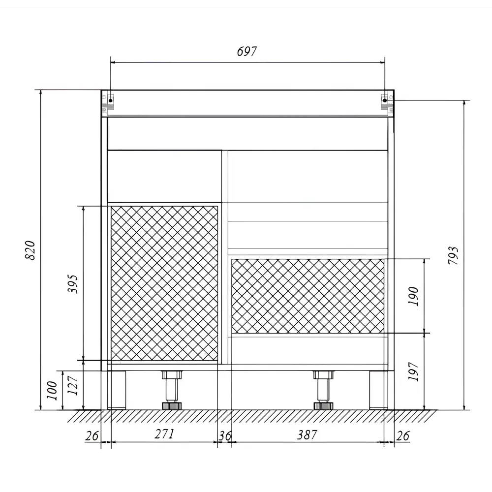 Фото 5 Тумба под раковину в ванную напольная 1Marka Cube 75 см цвет белый Фото 5 Тумба под раковину в ванную напольная 1Marka Cube 75 см цвет белый