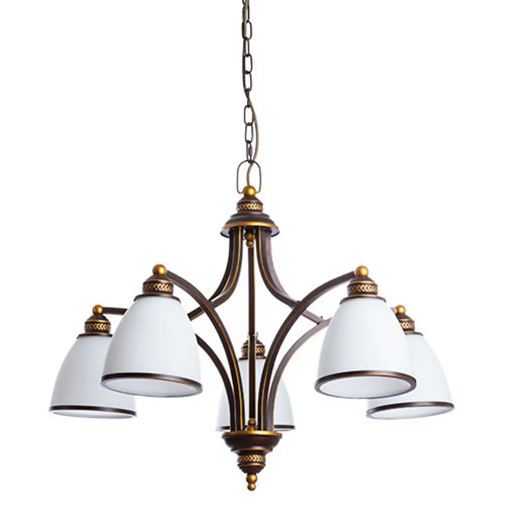 Фото Люстра потолочная ARTE LAMP BONITO 5 ламп 10 м² цвет черный Фото Люстра потолочная ARTE LAMP BONITO 5 ламп 10 м² цвет черный