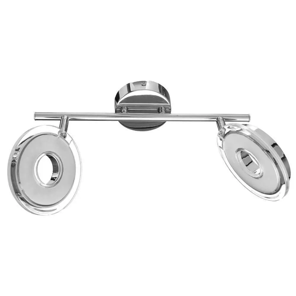 Фото 2 Спот поворотный светодиодный ARTE LAMP 12 A8971AP-2CC теплый белый свет цвет серебряный Фото 2 Спот поворотный светодиодный ARTE LAMP 12 A8971AP-2CC теплый белый свет цвет серебряный