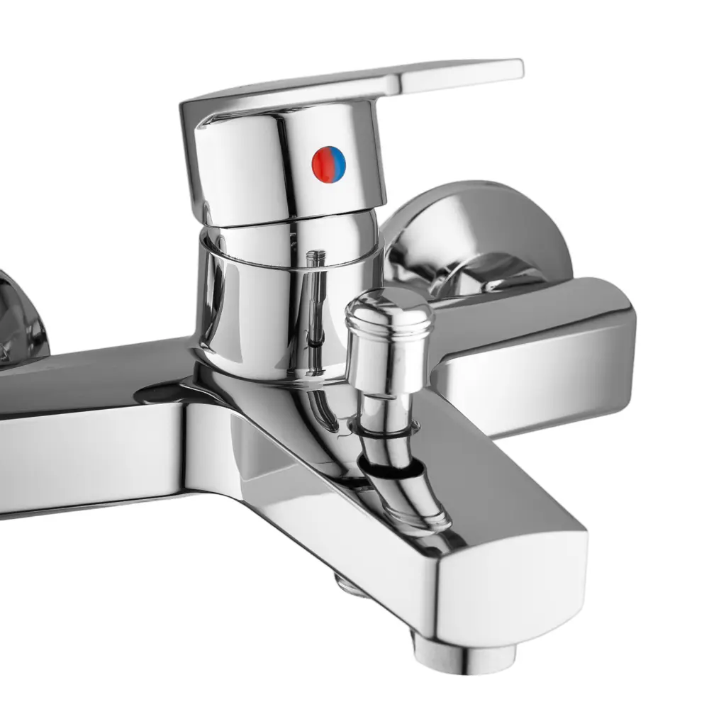 Фото 3 Смеситель для ванны Plamix PM0026 однорычажный цвет хром