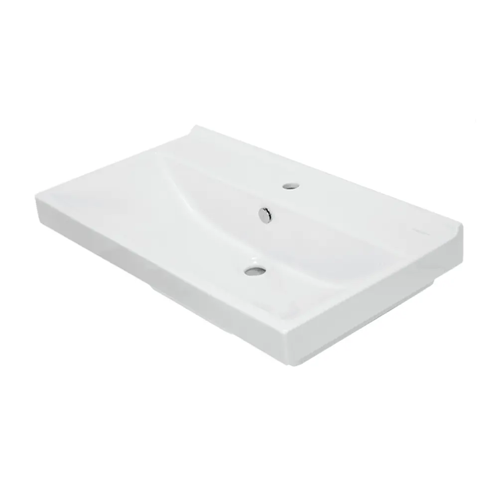 Фото 3 Тумба с раковиной RUVANN BELLO 80 раковина Фест 80 в ванную напольная цвет белый Фото 3 Тумба с раковиной RUVANN BELLO 80 раковина Фест 80 в ванную напольная цвет белый