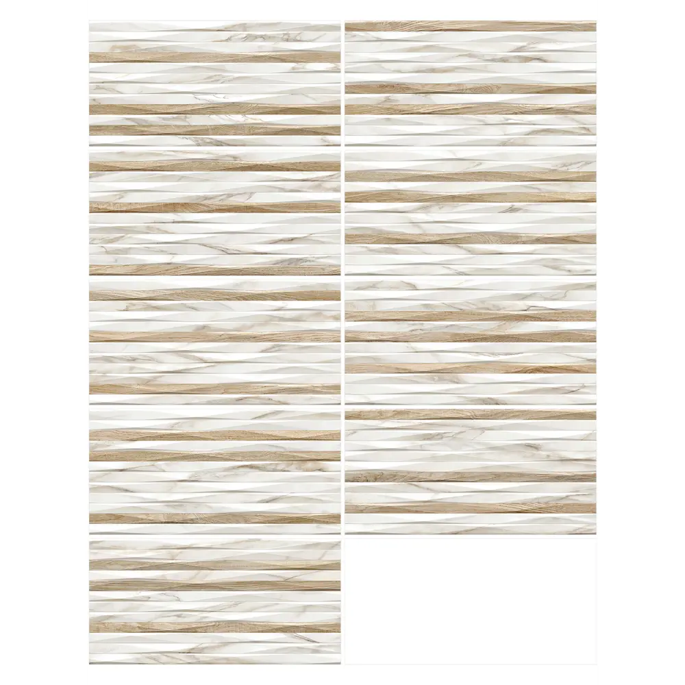 Фото 5 Настенная плитка Alma ceramica Euphoria TWU2550EPH14 24.9x50см цвет многоцветный Фото 5 Настенная плитка Alma ceramica Euphoria TWU2550EPH14 24.9x50см цвет многоцветный