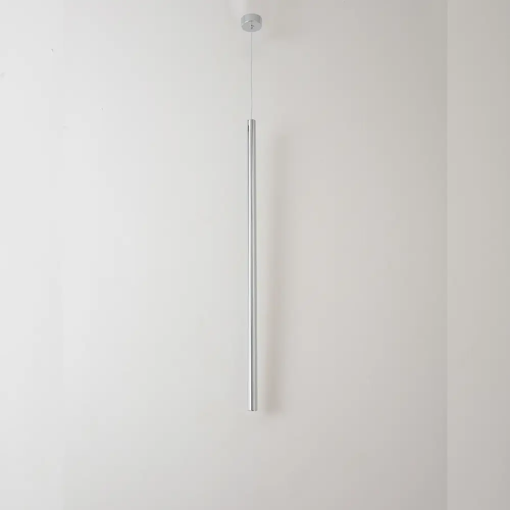 Фото 3 Светильник подвесной светодиодный Crystal Lux 1400/298 2 м² нейтральный белый свет цвет хром Фото 3 Светильник подвесной светодиодный Crystal Lux 1400/298 2 м² нейтральный белый свет цвет хром