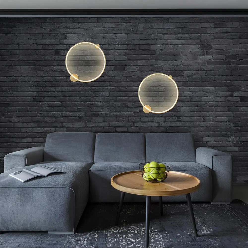 Фото 3 Настенный светильник светодиодный Crystal Lux 435_2792 нейтральный белый свет цвет жёлтый/золотой Фото 3 Настенный светильник светодиодный Crystal Lux 435_2792 нейтральный белый свет цвет жёлтый/золотой