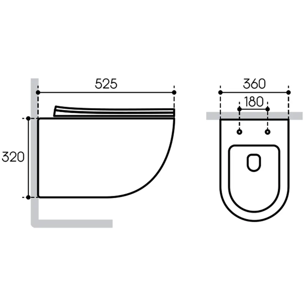Фото 8 Инсталляция GROHE Rapid SL с клавишей смыва Skate Air (3 реж) 3-в-1 (113 м)(38721001) и унитаз 525*360 Soft-Close черный матовый овал Фото 8 Инсталляция GROHE Rapid SL с клавишей смыва Skate Air (3 реж) 3-в-1 (113 м)(38721001) и унитаз 525*360 Soft-Close черный матовый овал