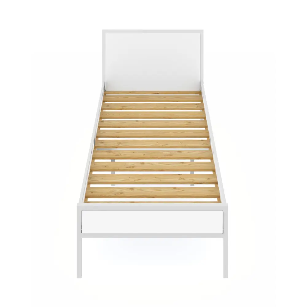 Фото 3 Кровать Solarius kr80loft-bel-white 85 x 90 x 206 см сосна цвет белый, белый Фото 3 Кровать Solarius kr80loft-bel-white 85 x 90 x 206 см сосна цвет белый, белый