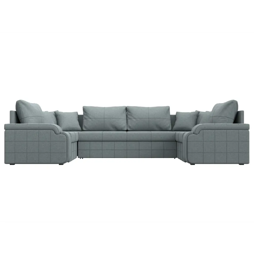 Фото 3 Диван П-образный Николь Лига диванов 125913 324x91x188 см рогожка цвет амур 07 серый Фото 3 Диван П-образный Николь Лига диванов 125913 324x91x188 см рогожка цвет амур 07 серый