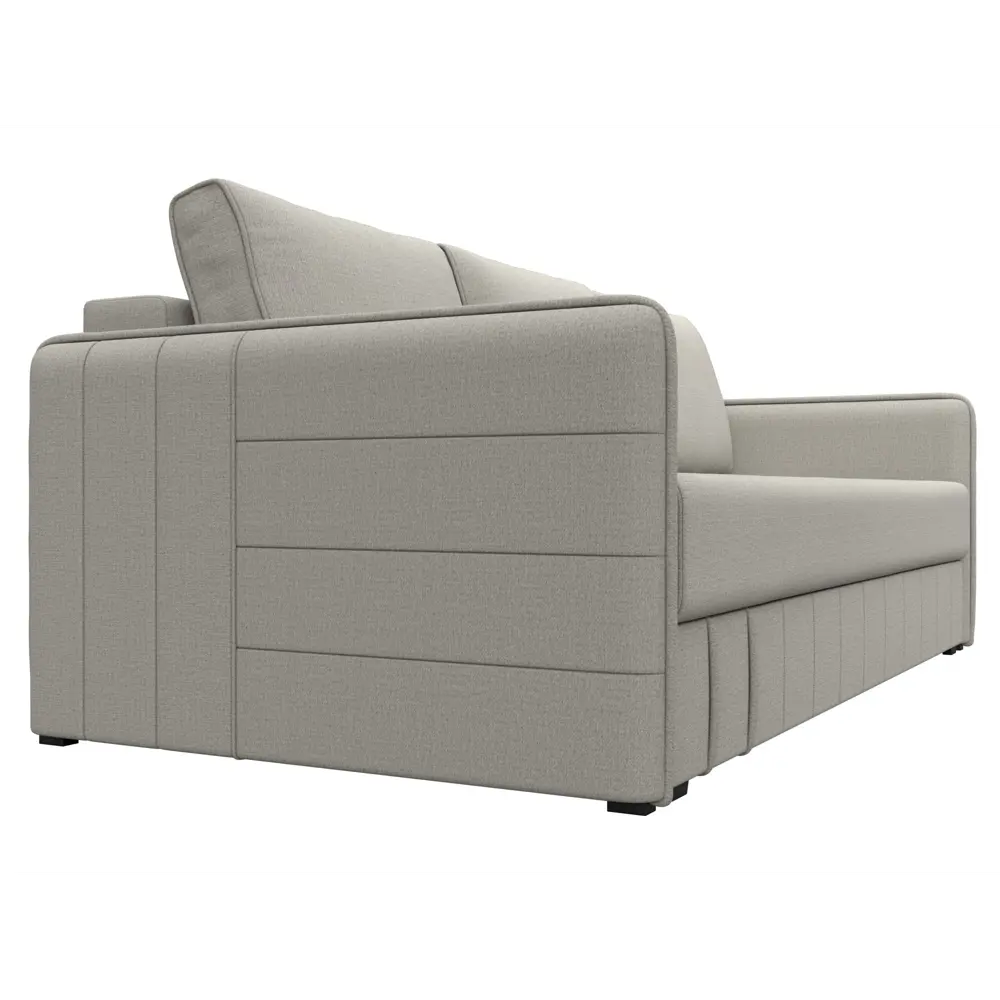 Фото 3 Диван раскладной Лига диванов Диван прямой Слим НПБ 204x90x105 см рогожка цвет амур бежевый Фото 3 Диван раскладной Лига диванов Диван прямой Слим НПБ 204x90x105 см рогожка цвет амур бежевый