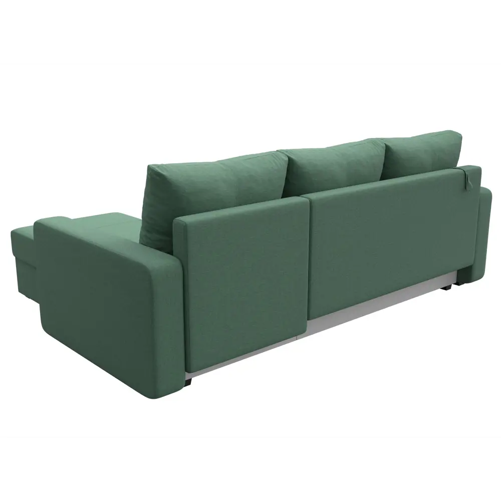 Фото 4 Диван угловой Ливерпуль Лайт правый угол Лига диванов 125987 230x88x140 см рогожка цвет амур 11 зеленый Фото 4 Диван угловой Ливерпуль Лайт правый угол Лига диванов 125987 230x88x140 см рогожка цвет амур 11 зеленый