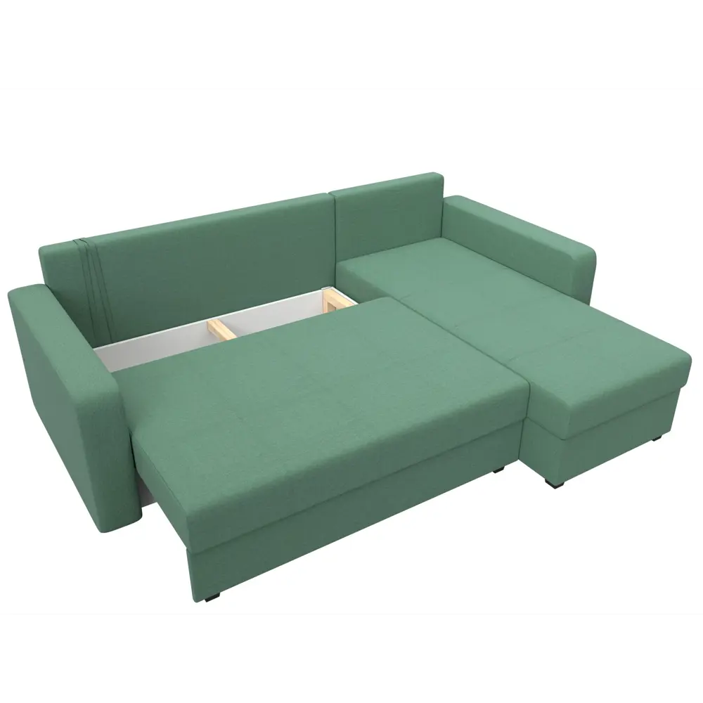 Фото 3 Диван угловой Ливерпуль Лайт правый угол Лига диванов 125987 230x88x140 см рогожка цвет амур 11 зеленый Фото 3 Диван угловой Ливерпуль Лайт правый угол Лига диванов 125987 230x88x140 см рогожка цвет амур 11 зеленый