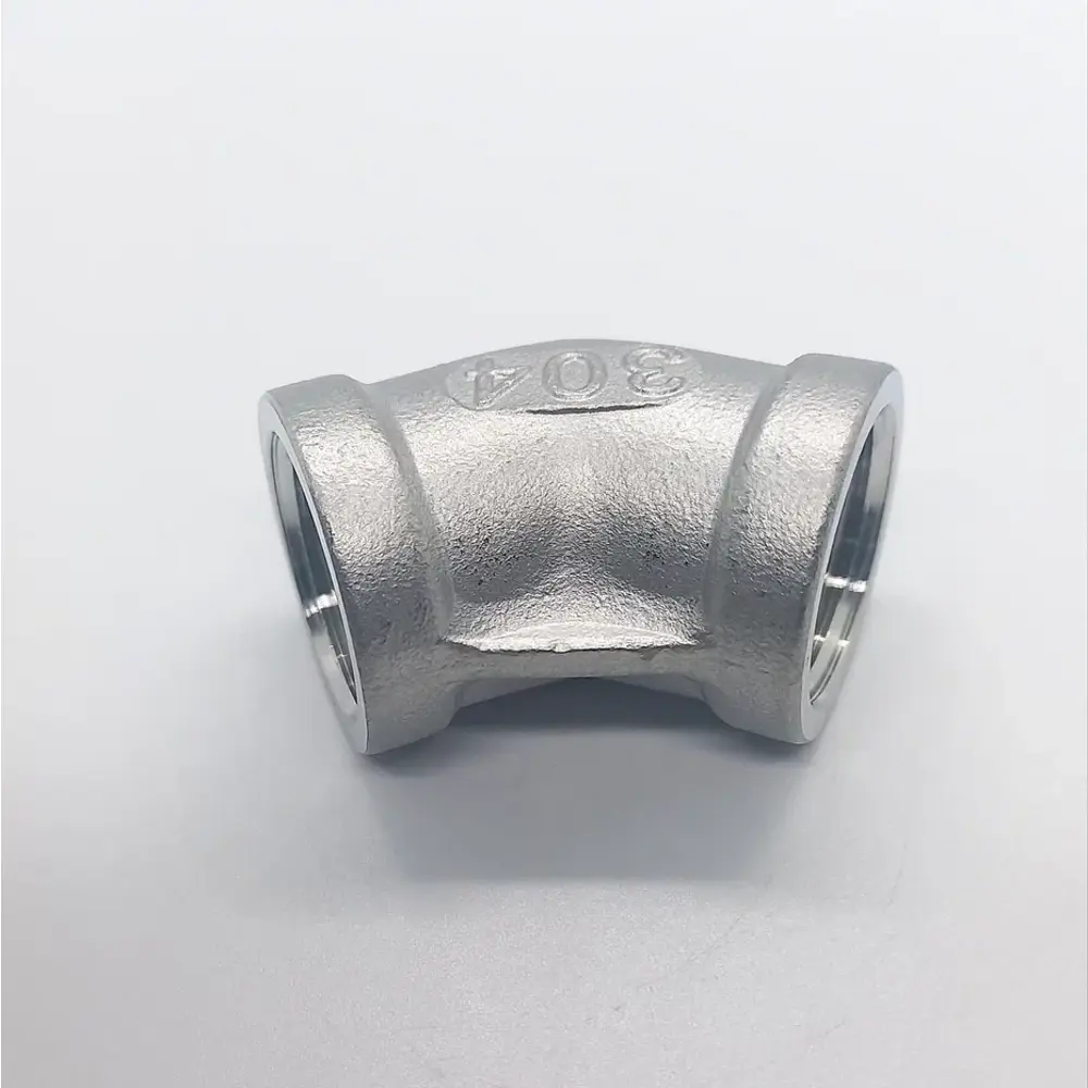 Фото 5 Отвод 45° Ifitting MG-FED45 3/4"x3/4" ВР нержавеющая сталь Фото 5 Отвод 45° Ifitting MG-FED45 3/4"x3/4" ВР нержавеющая сталь