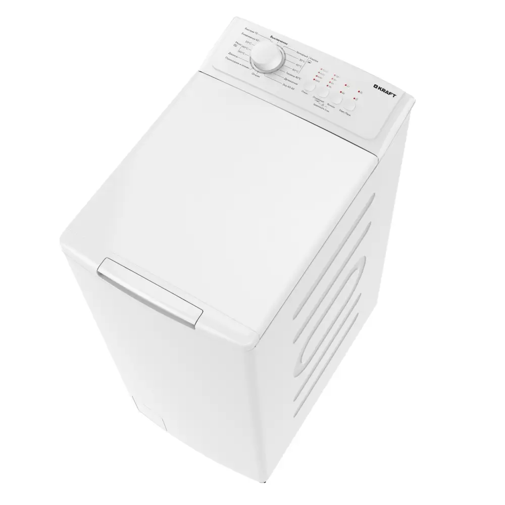 Фото Стиральная машина Kraft Kf-ume7202w 40x87.5x61 см 7 кг цвет белый Фото Стиральная машина Kraft Kf-ume7202w 40x87.5x61 см 7 кг цвет белый