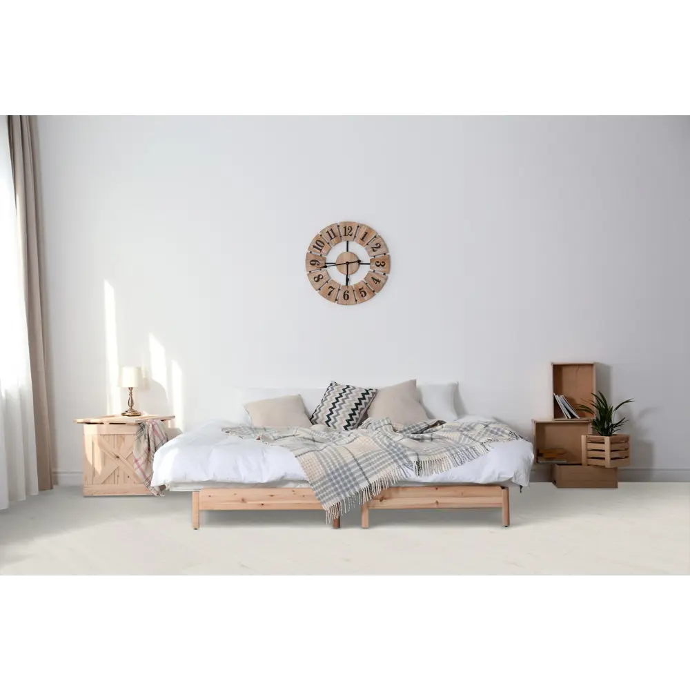 Фото SPC плитка Alpine Floor Classic Light Eco 106-22 MC Дуб Ваниль 43 класс толщина 3.50 мм 2.23 м², цена за упаковку Фото SPC плитка Alpine Floor Classic Light Eco 106-22 MC Дуб Ваниль 43 класс толщина 3.50 мм 2.23 м², цена за упаковку