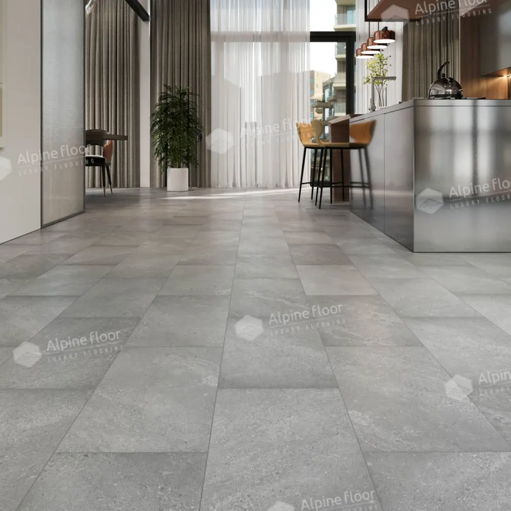 Фото SPC плитка Alpine Floor ECO 4-14 43 класс толщина 4 мм 2.23 м², цена за упаковку Фото SPC плитка Alpine Floor ECO 4-14 43 класс толщина 4 мм 2.23 м², цена за упаковку