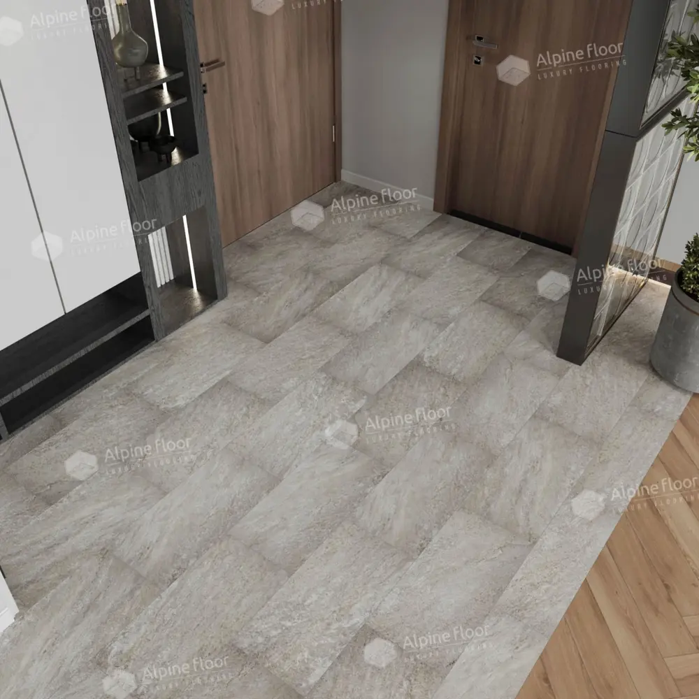 Фото SPC плитка Alpine Floor ECO 4-13 43 класс толщина 4 мм 2.23 м², цена за упаковку Фото SPC плитка Alpine Floor ECO 4-13 43 класс толщина 4 мм 2.23 м², цена за упаковку