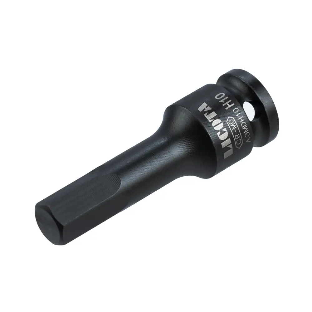 Фото Торцевая головка ударная шестигранная Licota A3MDH10 3/8 дюйма 10 мм Фото Торцевая головка ударная шестигранная Licota A3MDH10 3/8 дюйма 10 мм