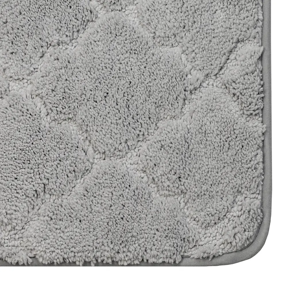 Фото 2 Коврик для ванной Bath Plus Лана 70x120 см цвет серый