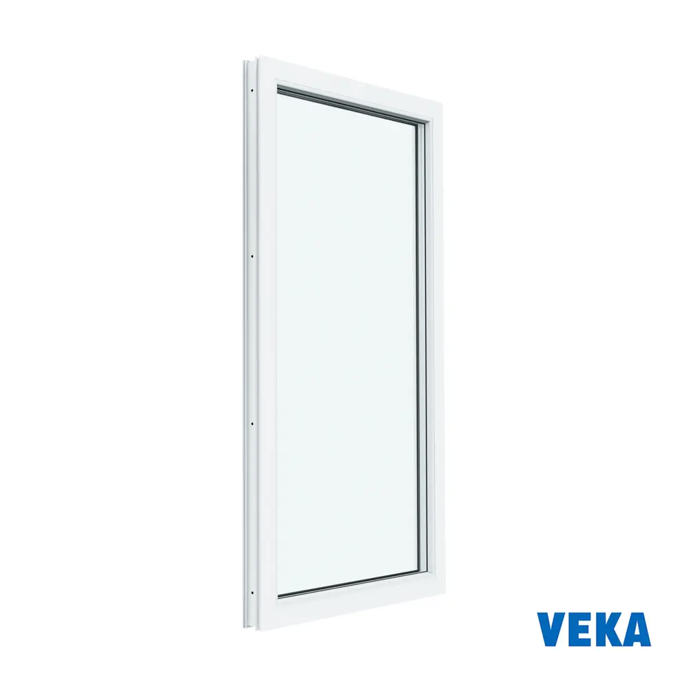Фото 7 Пластиковое окно ПВХ Veka одностворчатое глухое 1000x700мм (ВхШ) двухкамерный стеклопакет Фото 7 Пластиковое окно ПВХ Veka одностворчатое глухое 1000x700мм (ВхШ) двухкамерный стеклопакет