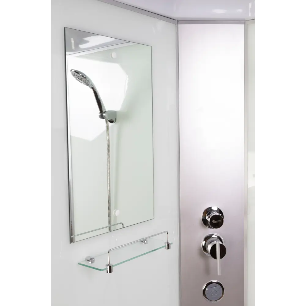 Фото 2 Душевая кабина Niagara Classic 332944R 120x90x215 средний поддон ассиметричный 26 см матовое стекло Фото 2 Душевая кабина Niagara Classic 332944R 120x90x215 средний поддон ассиметричный 26 см матовое стекло