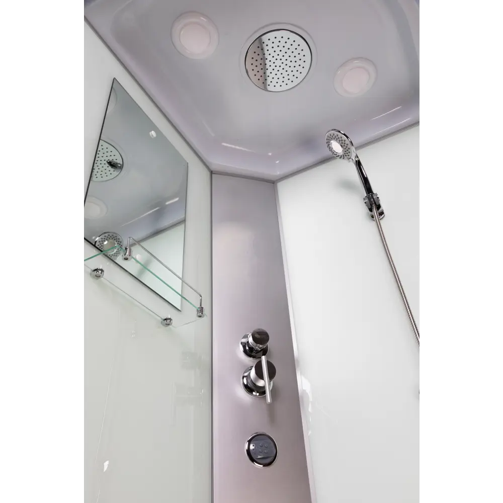 Фото 15 Душевая кабина Niagara Classic 330844L 100x80x215 средний поддон ассиметричный 26 см матовое стекло Фото 15 Душевая кабина Niagara Classic 330844L 100x80x215 средний поддон ассиметричный 26 см матовое стекло