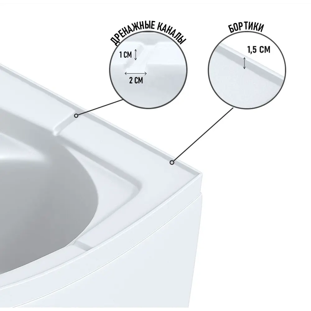 Фото 8 Душевая кабина Niagara Eco E90/40/MT/BK высокий поддон 90x90см Фото 8 Душевая кабина Niagara Eco E90/40/MT/BK высокий поддон 90x90см