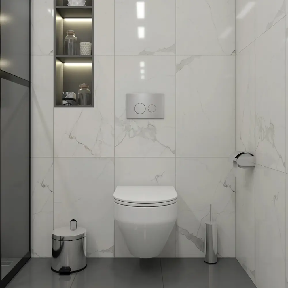 Фото 5 Комплект Teymi F13367 5 в 1 инсталляция с унитазом унитаз подвесной безободковый Demi кнопка нержавеющая сталь Фото 5 Комплект Teymi F13367 5 в 1 инсталляция с унитазом унитаз подвесной безободковый Demi кнопка нержавеющая сталь