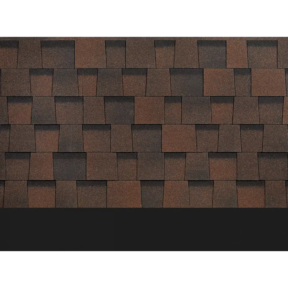 Фото Ламинированная черепица Döcke Pie Dragon/Standard 2.38м² цвет темно-коричнивый Фото Ламинированная черепица Döcke Pie Dragon/Standard 2.38м² цвет темно-коричнивый