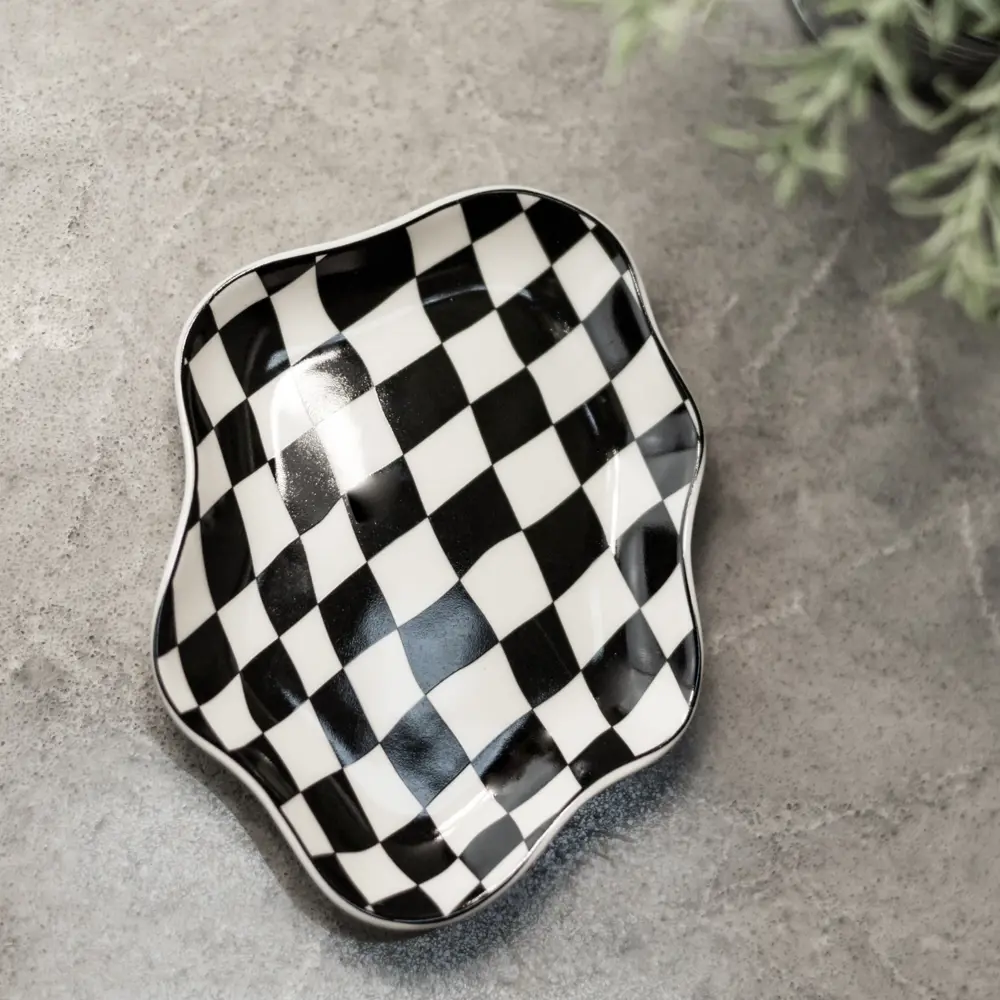 Фото 5 Мыльница Bath Plus Chess W-CE2023A-SD керамика цвет белые и черные квадратики Фото 5 Мыльница Bath Plus Chess W-CE2023A-SD керамика цвет белые и черные квадратики