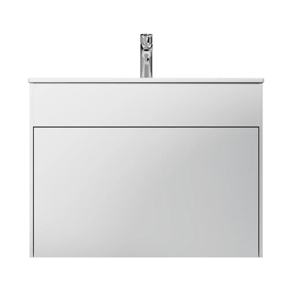 Фото 5 Тумба под раковину в ванную комнату AM.PM Drive подвесная 80 см цвет белый матовый