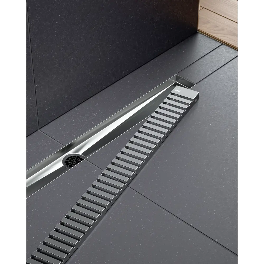 Фото 2 Трап для душа Timo DS230108/01 комбинированный затвор 11.9x85 см нержавеющая сталь Фото 2 Трап для душа Timo DS230108/01 комбинированный затвор 11.9x85 см нержавеющая сталь