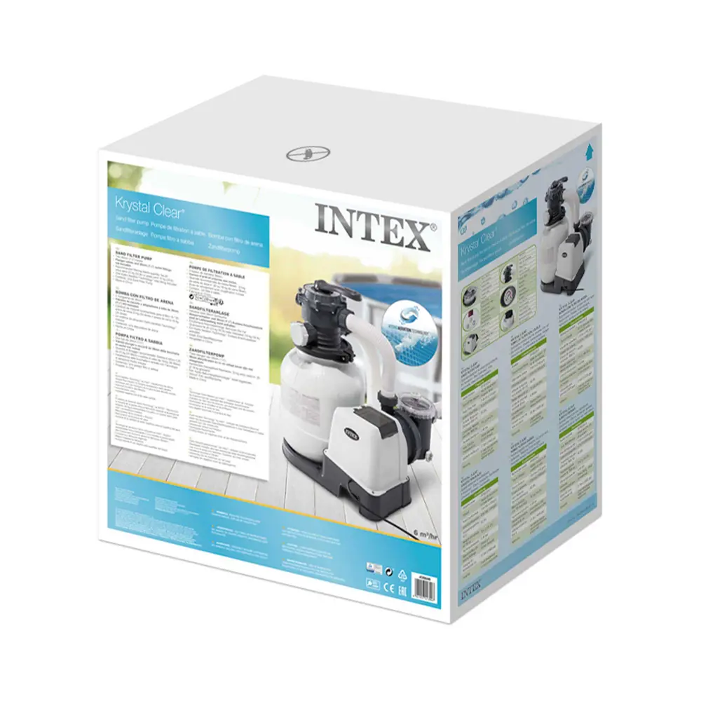 Фото 8 Фильтр-насос песочный для бассейна Intex SF80220-2 7949 л/час
