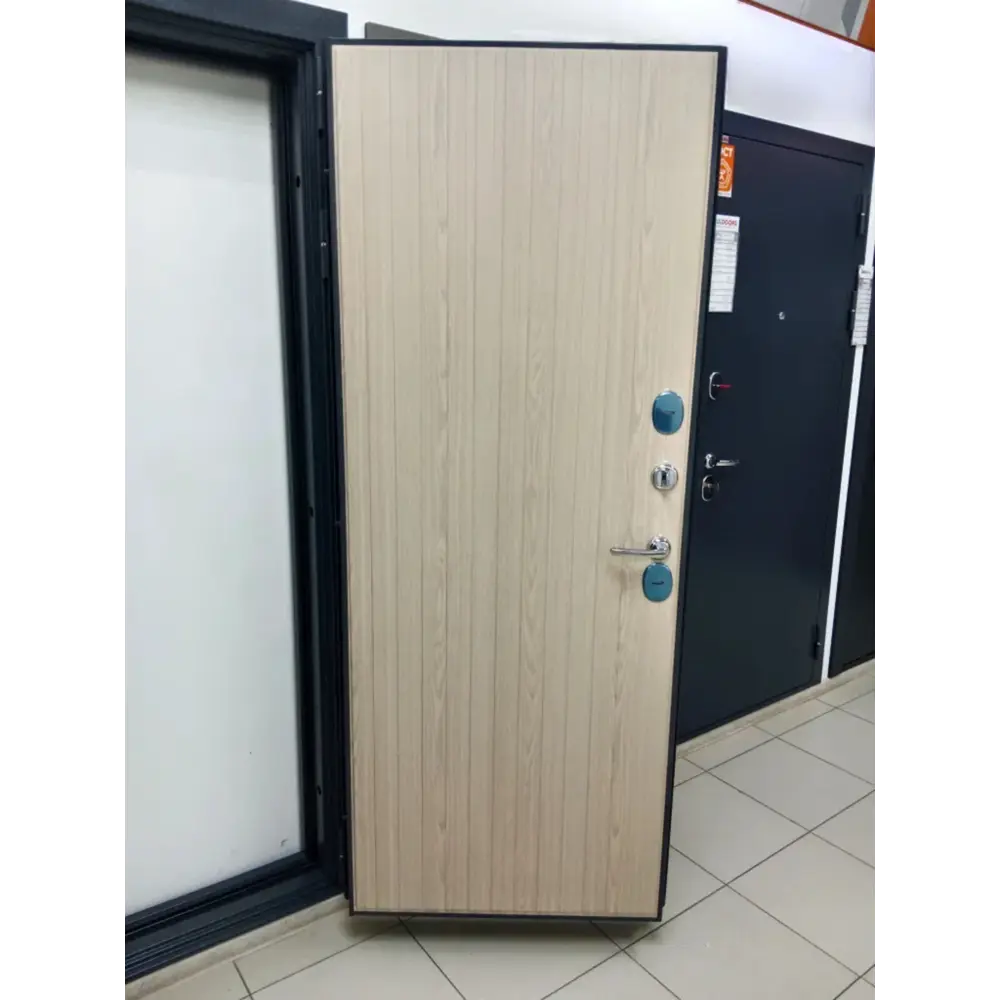 Фото 3 Входная дверь Buldoors Buldoors Termo правый 205x96см цвет букле графит/беленый дуб Фото 3 Входная дверь Buldoors Buldoors Termo правый 205x96см цвет букле графит/беленый дуб
