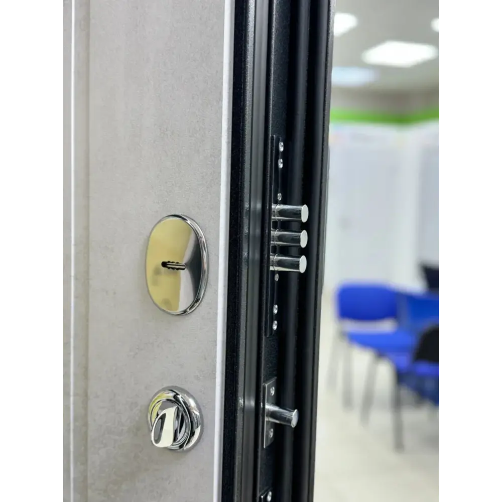 Фото 8 Входная дверь Buldoors Buldoors Termo левый 205x96см цвет букле черный/бетон снежный Фото 8 Входная дверь Buldoors Buldoors Termo левый 205x96см цвет букле черный/бетон снежный
