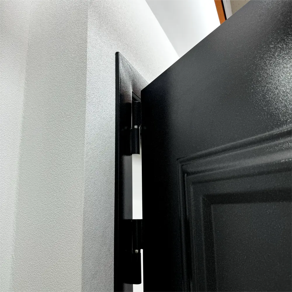 Фото 9 Входная дверь Buldoors Buldoors Termo левый 205x86см цвет букле черный штамп/белый матовый Фото 9 Входная дверь Buldoors Buldoors Termo левый 205x86см цвет букле черный штамп/белый матовый