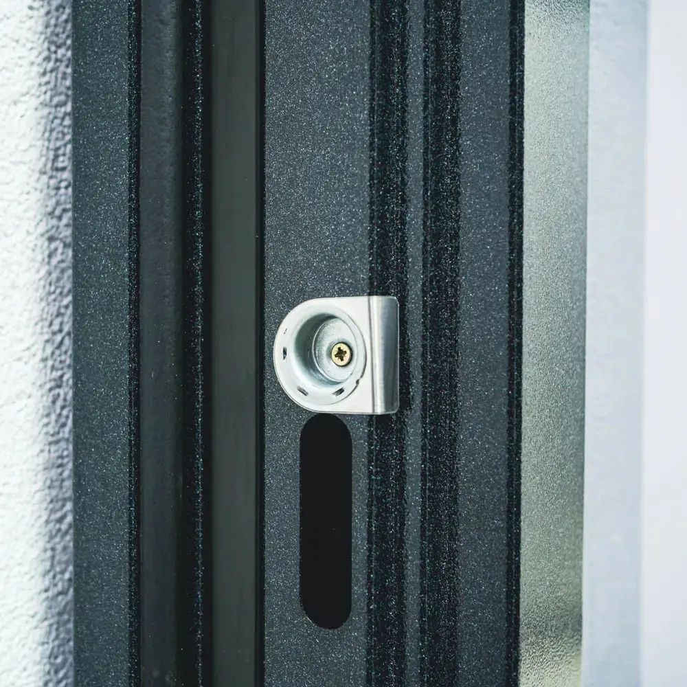 Фото 21 Входная дверь Buldoors Buldoors Termo левый 205x86см цвет букле черный штамп/белый матовый Фото 21 Входная дверь Buldoors Buldoors Termo левый 205x86см цвет букле черный штамп/белый матовый