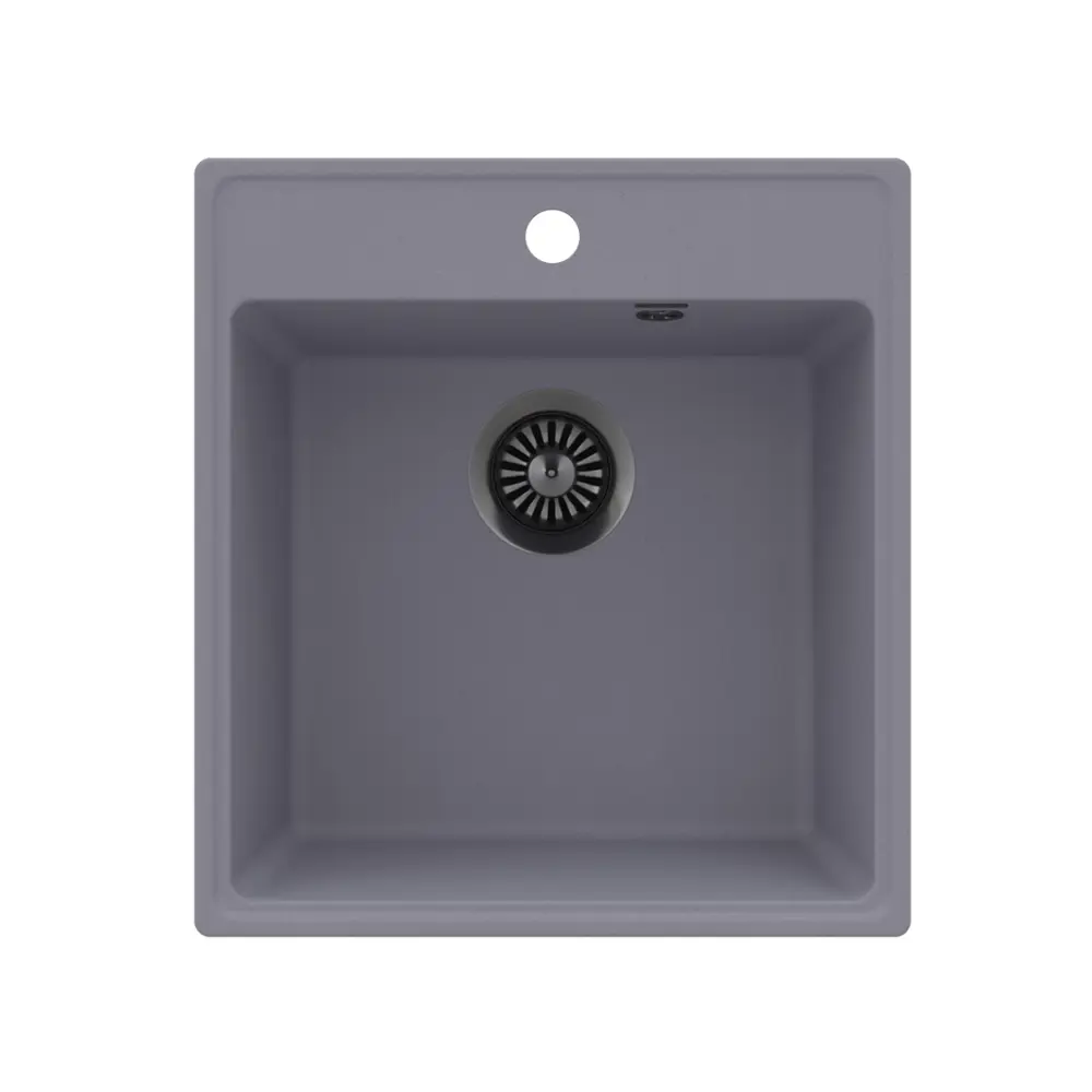 Фото Мойка для кухни врезная Maunfeld MFQS-460LGR 20x50 см глубина чаши 18 см кварц цвет светло-серый Фото Мойка для кухни врезная Maunfeld MFQS-460LGR 20x50 см глубина чаши 18 см кварц цвет светло-серый